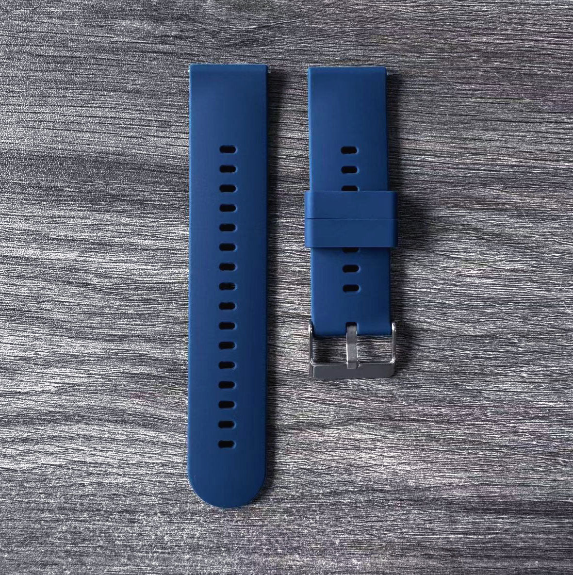 Silicone watch strap