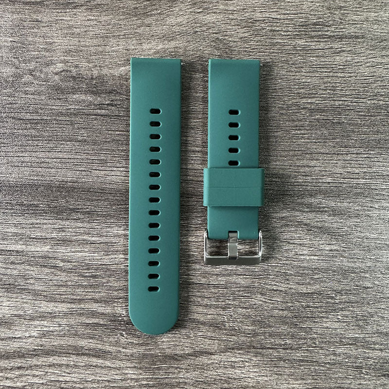 Silicone watch strap