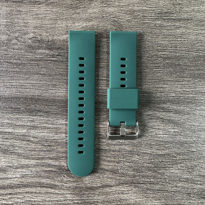 Silicone watch strap