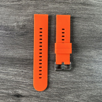Silicone watch strap