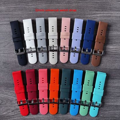 Silicone watch strap