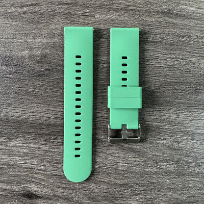 Silicone watch strap