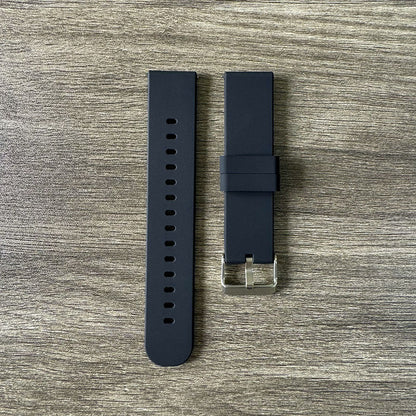 Silicone watch strap