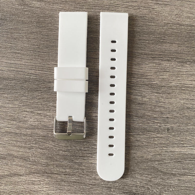 Silicone watch strap
