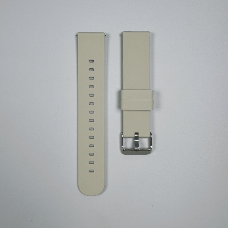 Silicone watch strap