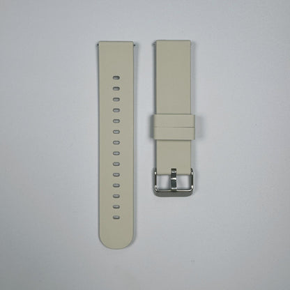 Silicone watch strap