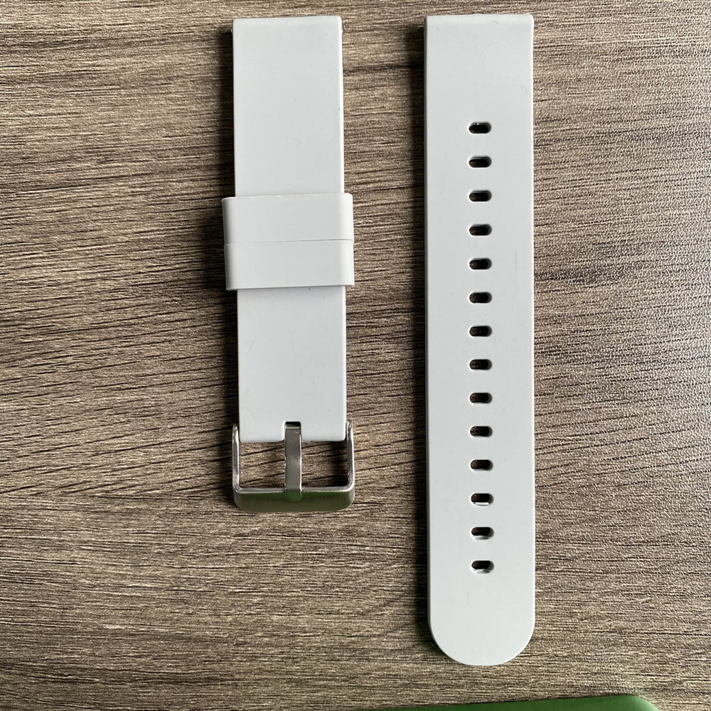 Silicone watch strap