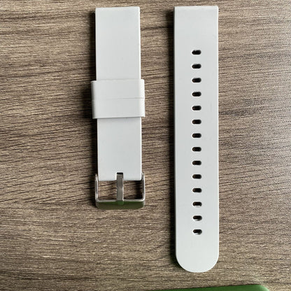 Silicone watch strap