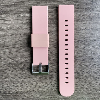 Silicone watch strap