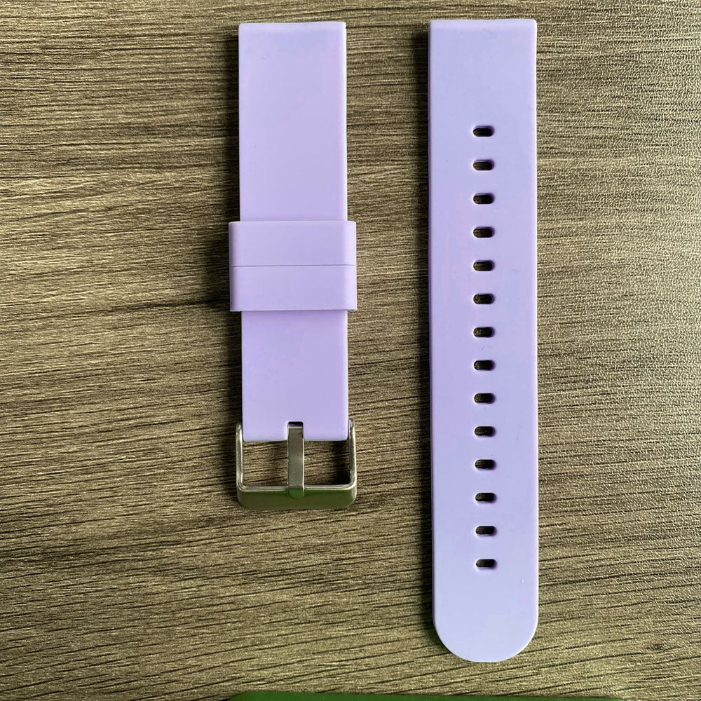 Silicone watch strap