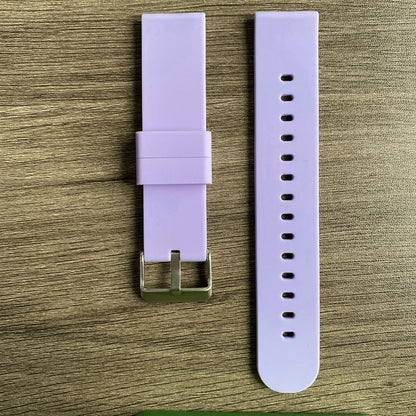 Silicone watch strap