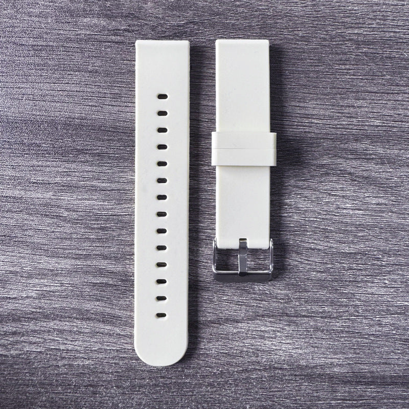 Silicone watch strap