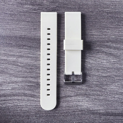 Silicone watch strap