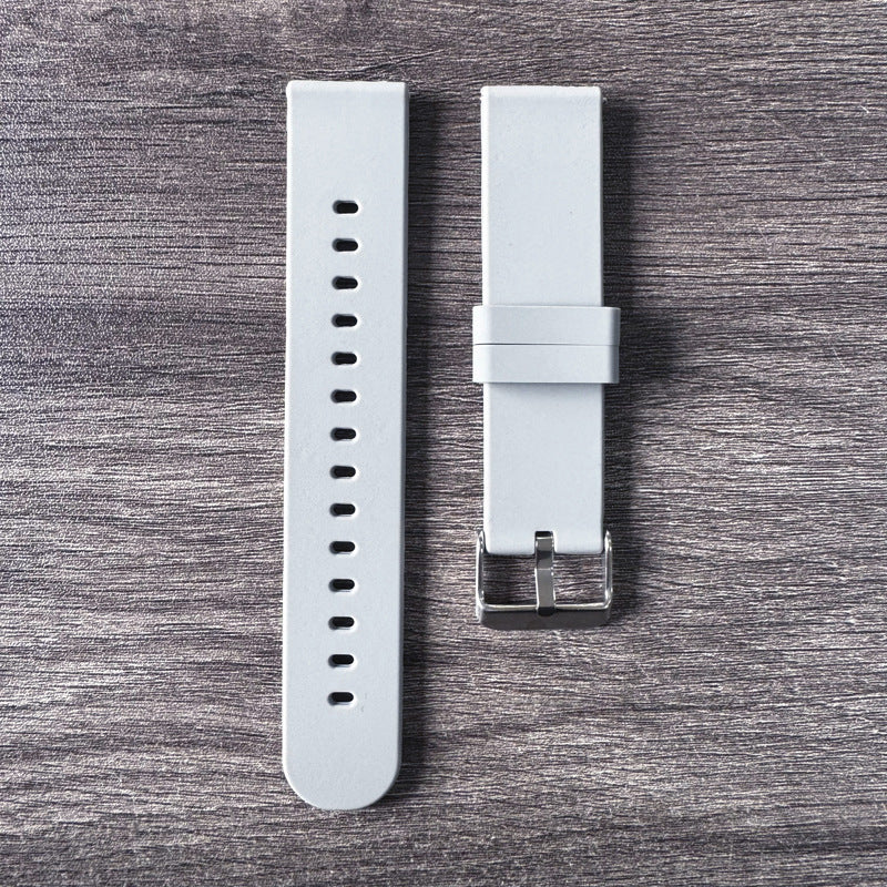 Silicone watch strap
