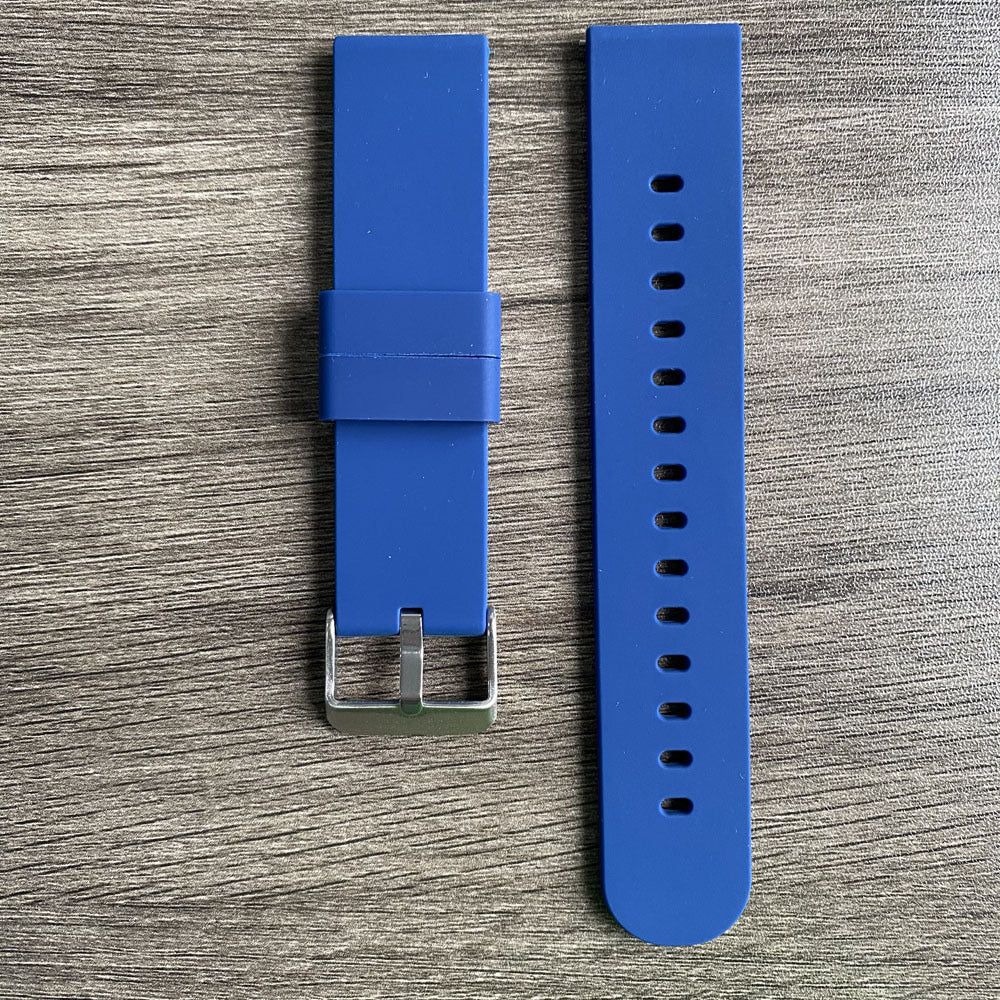 Silicone watch strap