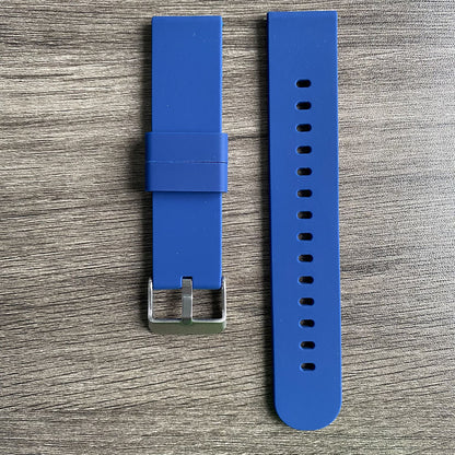 Silicone watch strap