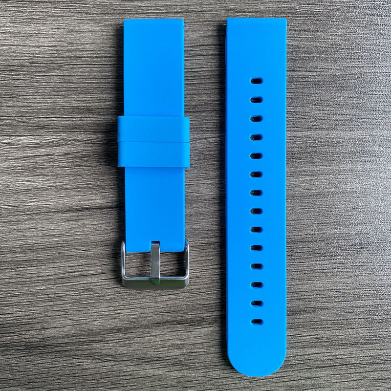 Silicone watch strap