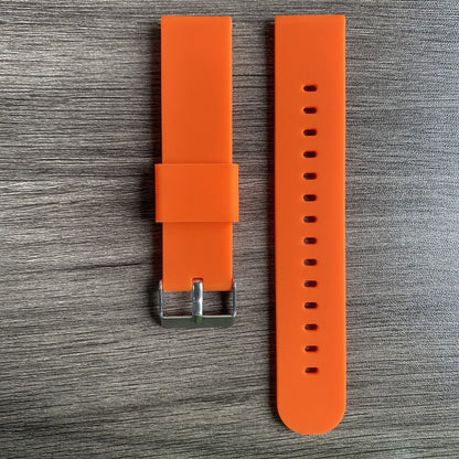 Silicone watch strap