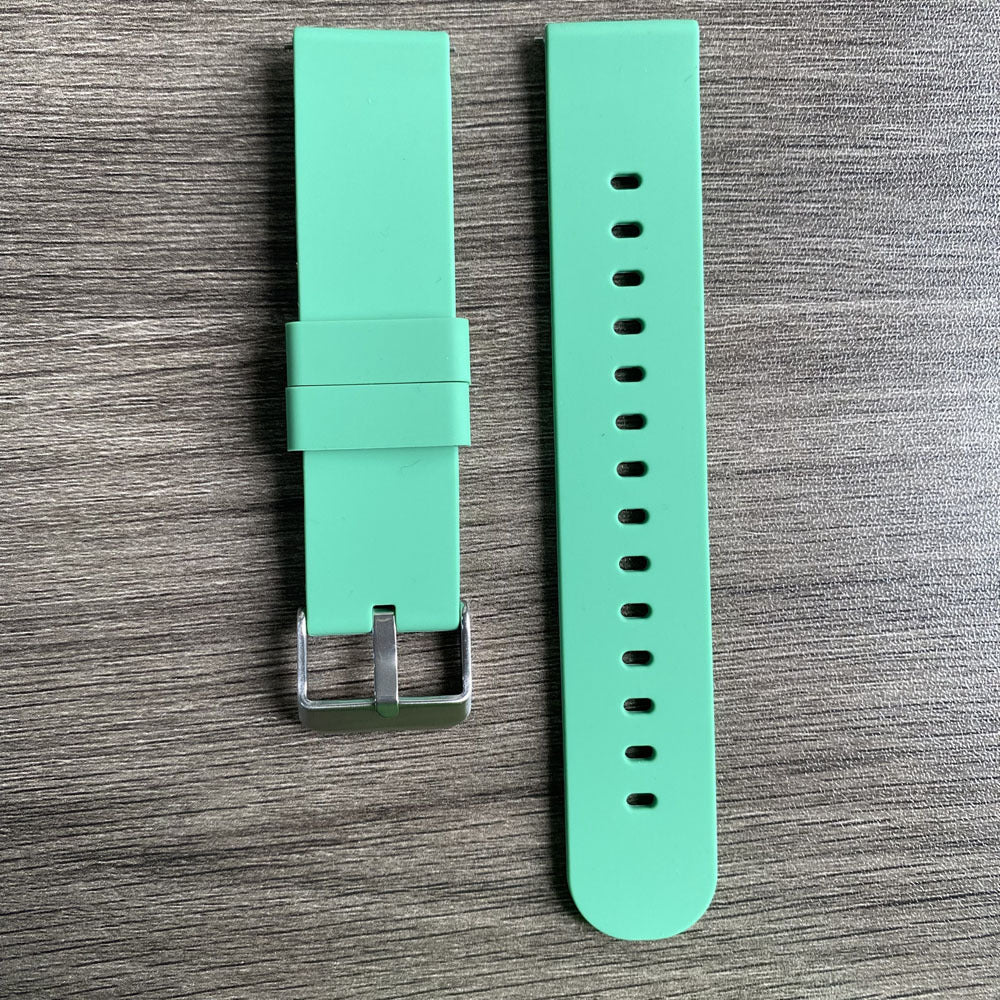 Silicone watch strap