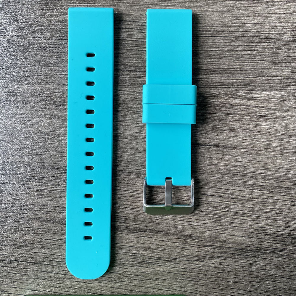 Silicone watch strap
