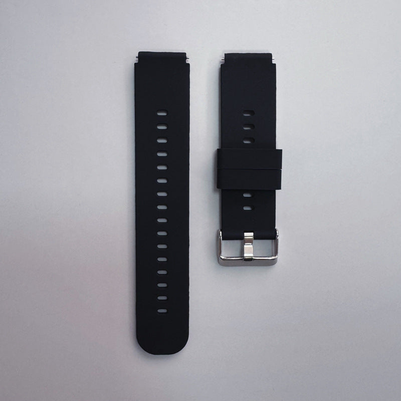 Silicone watch strap