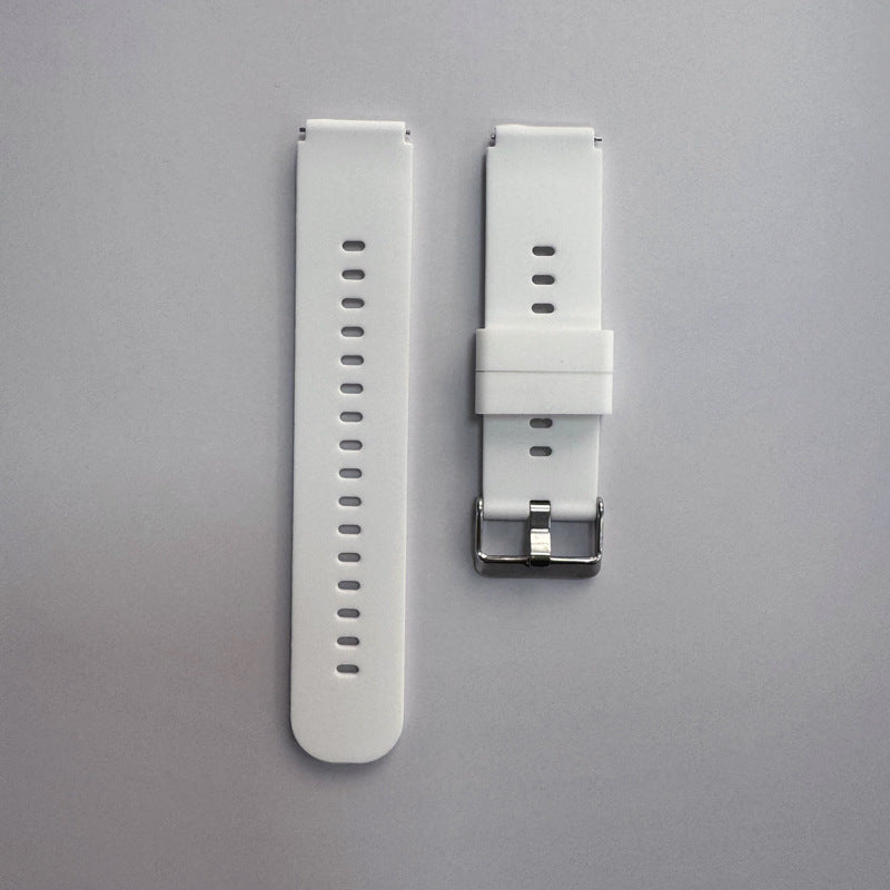 Silicone watch strap