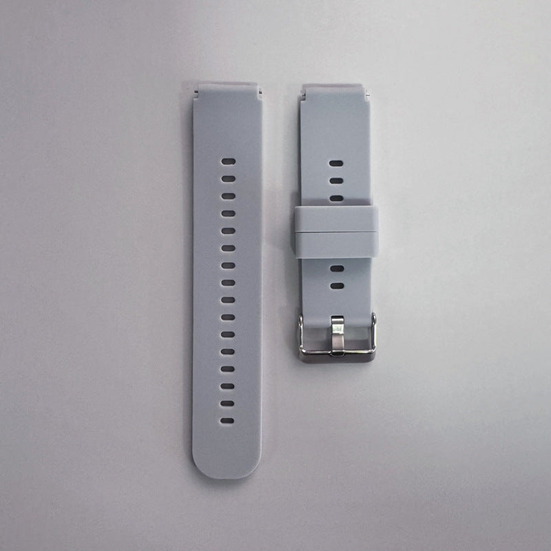 Silicone watch strap