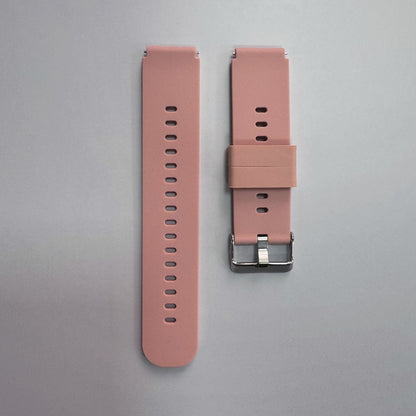 Silicone watch strap