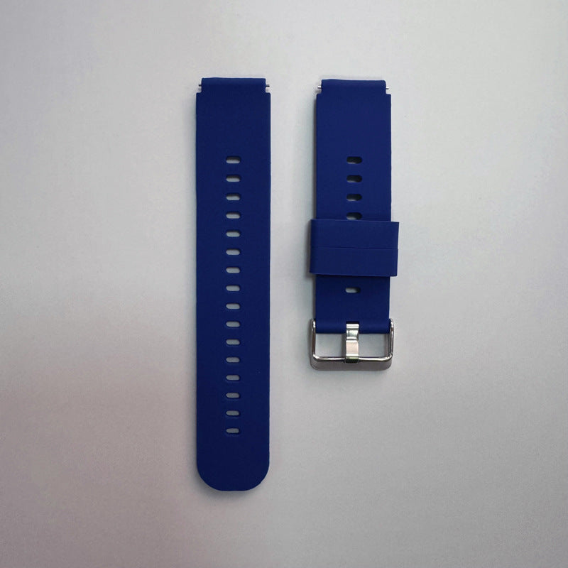Silicone watch strap