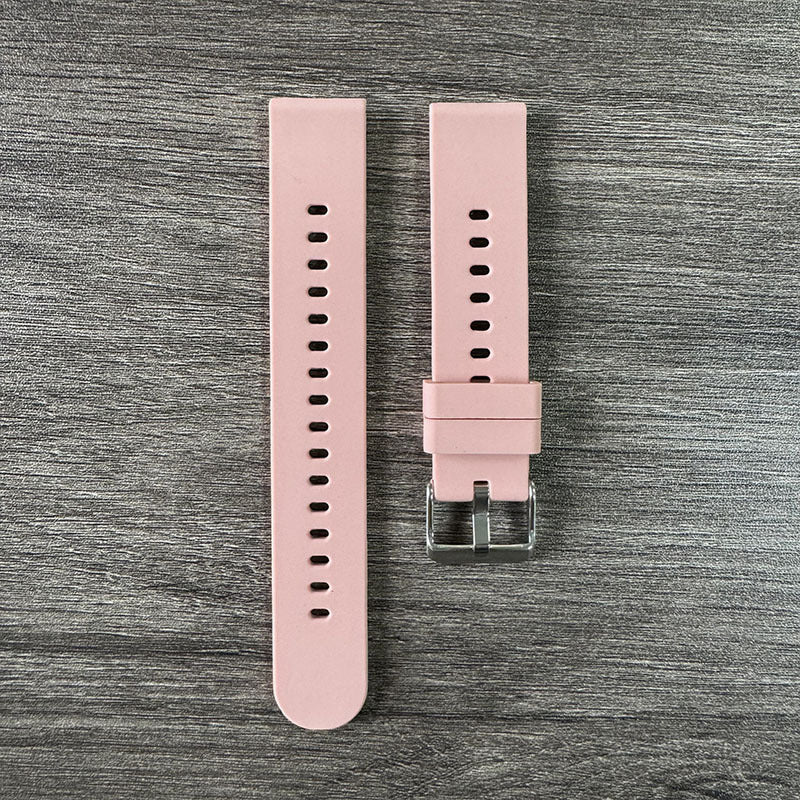 Silicone watch strap