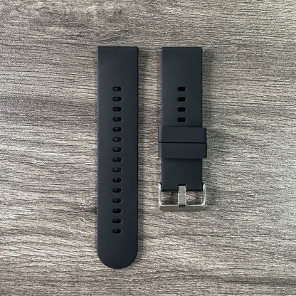 Silicone watch strap