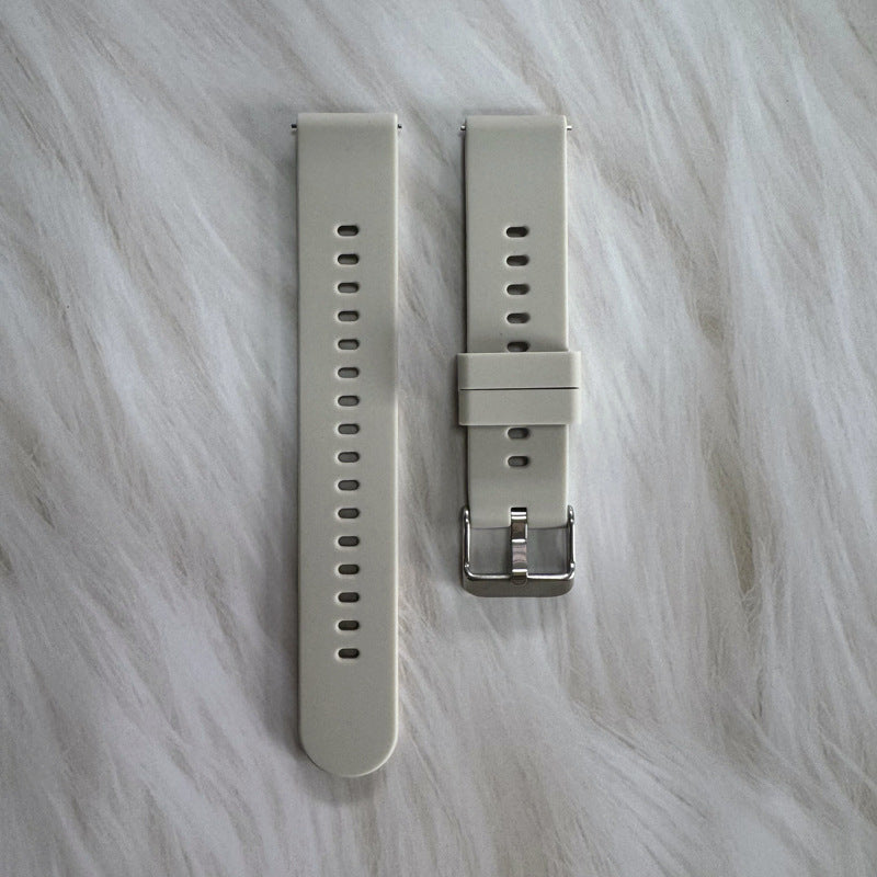Silicone watch strap