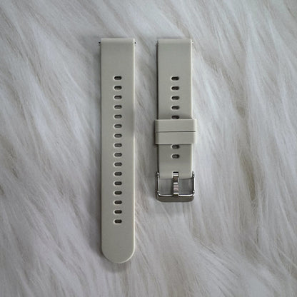 Silicone watch strap