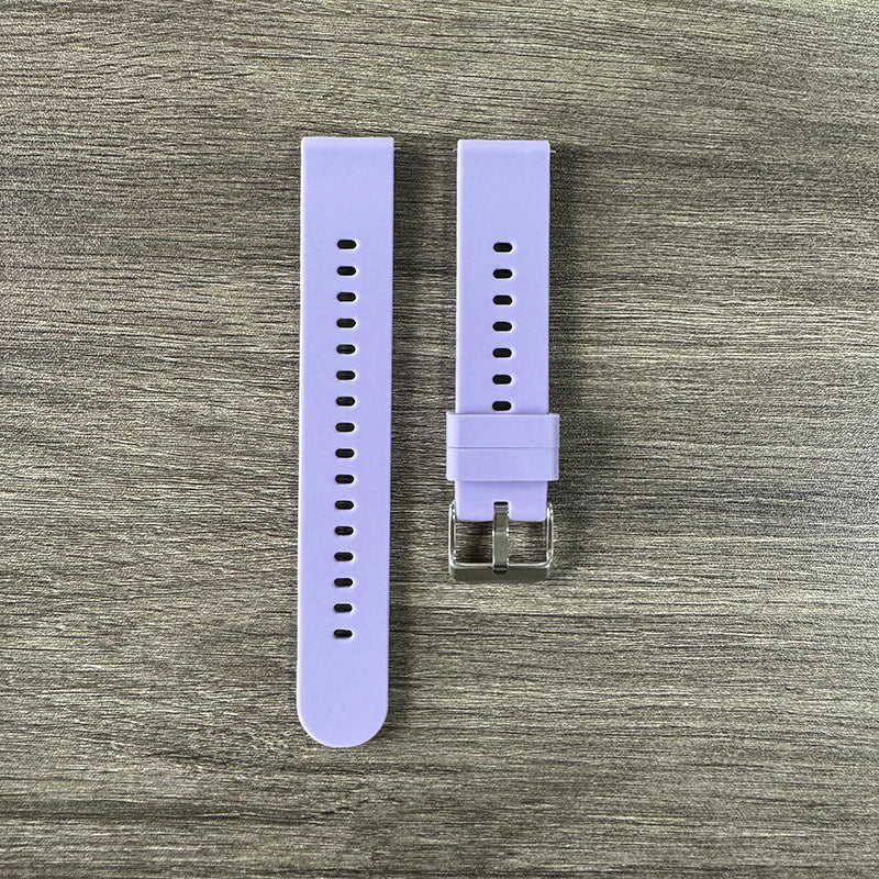 Silicone watch strap