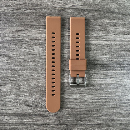 Silicone watch strap