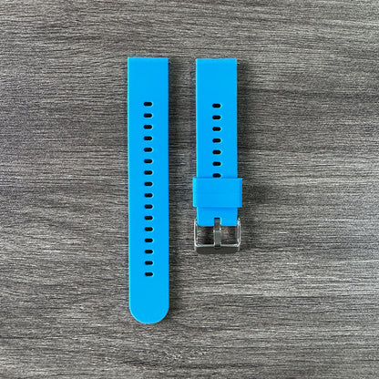 Silicone watch strap