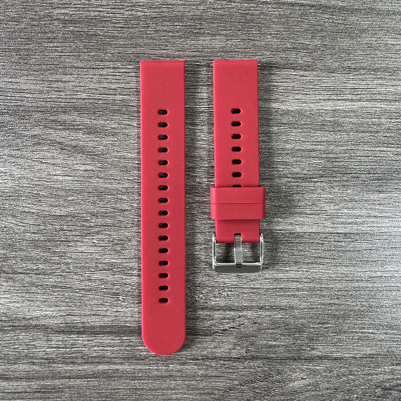Silicone watch strap