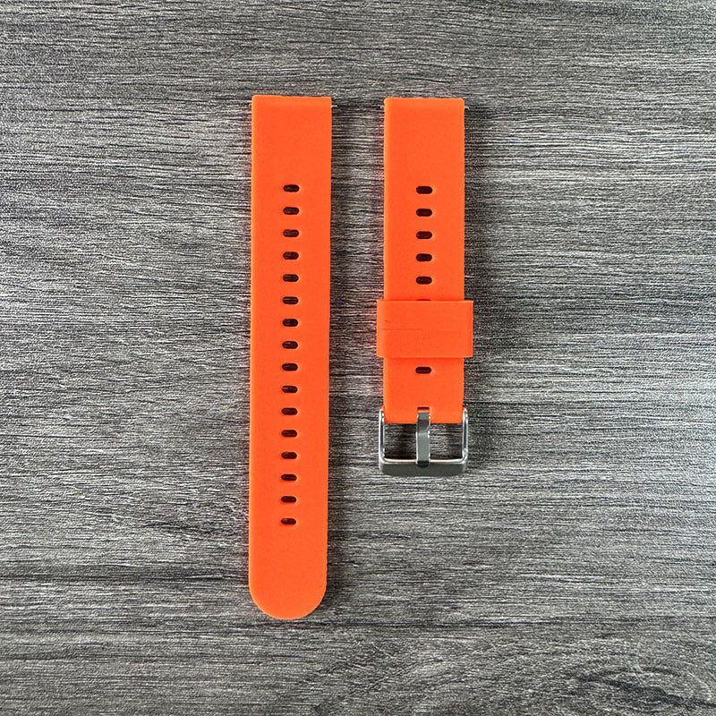 Silicone watch strap