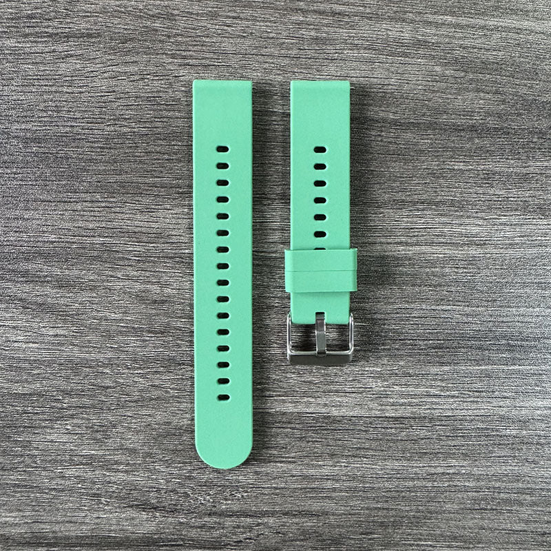 Silicone watch strap