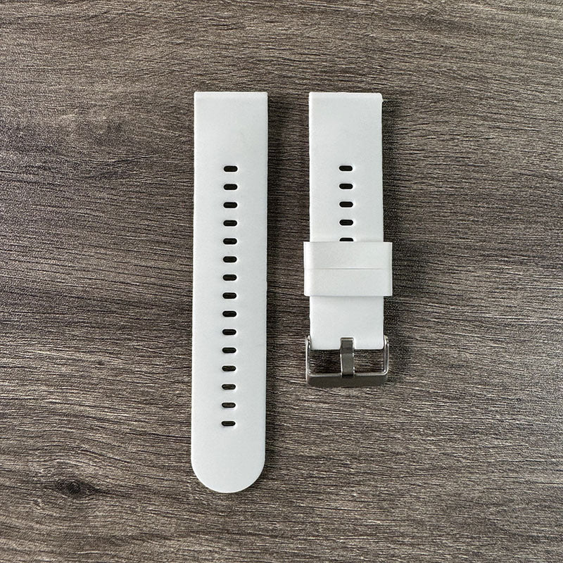 Silicone watch strap