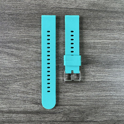 Silicone watch strap