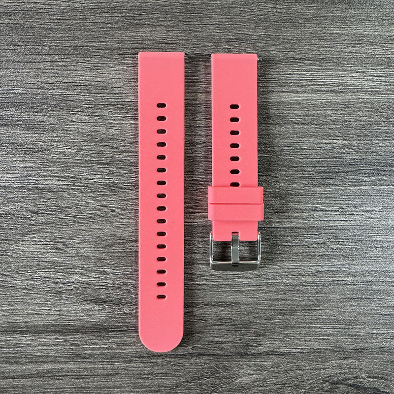 Silicone watch strap