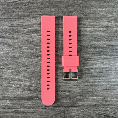 Silicone watch strap