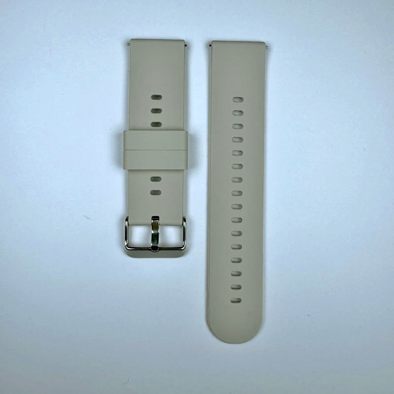 Silicone watch strap
