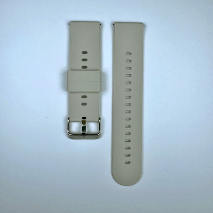 Silicone watch strap