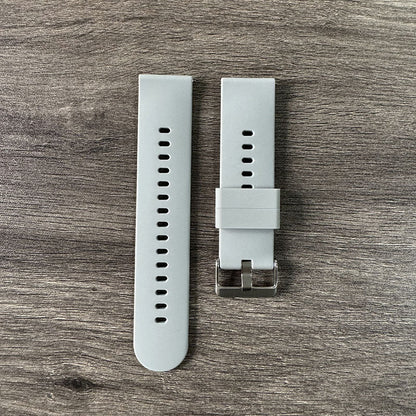 Silicone watch strap