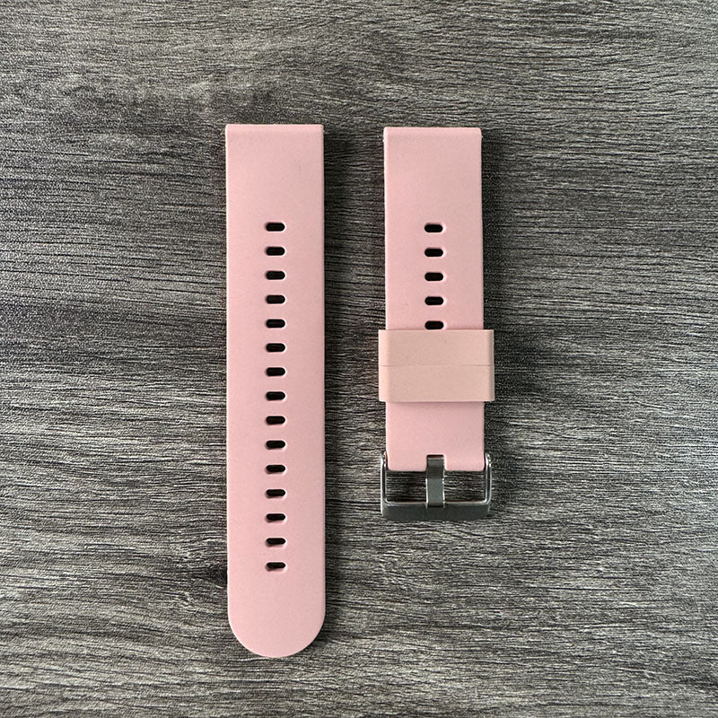 Silicone watch strap