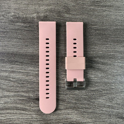 Silicone watch strap
