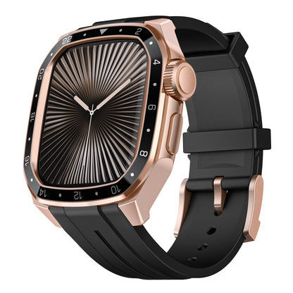 Silicone Watch Strap with Protective Case for iWatch