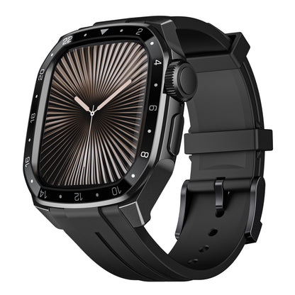 Silicone Watch Strap with Protective Case for iWatch